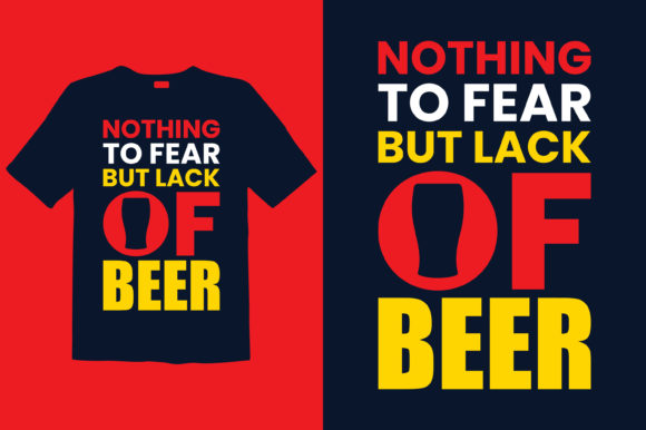 Beer T-shirt Design 016: Graphics & Print Templates