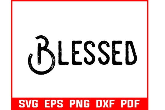 Blessed Art Svg Bundle Tshirt Logo Graphics