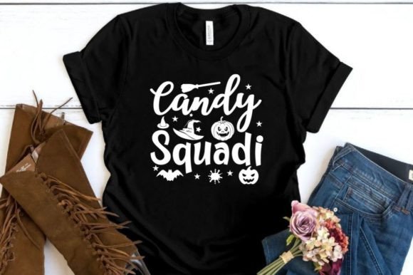 CANDY SQUADI, SVG: Modern Graphics for T-Shirt Designs & Editorial Use