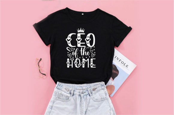 CEO of the HOME SVG: Graphics for T-Shirt Designs & Editorial Use