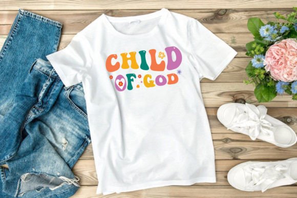 CHILD of GOD SVG Graphics for T-Shirt Designs