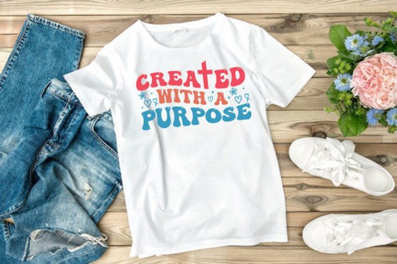 CREATED with a PURPOSE SVG Graphics