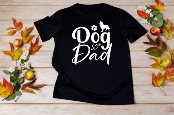 DOG DAD SVG Vector Graphics for T-Shirt Designs