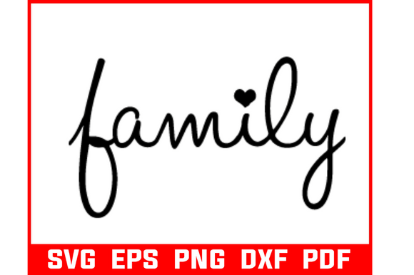Family Svg Family Logo Graphics for Crafts