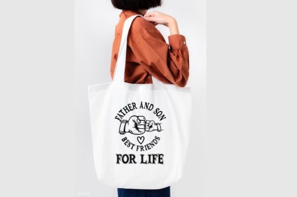 FATHER and SON BEST FRIENDS Graphics: T-Shirt Designs