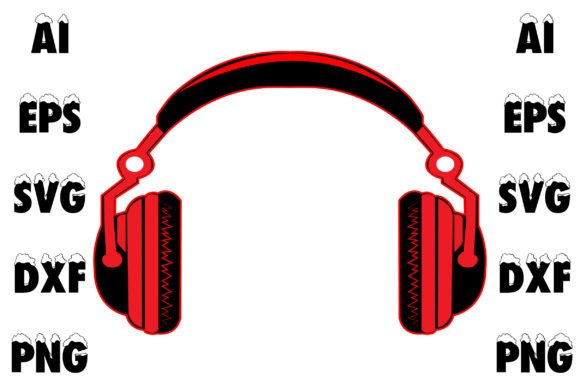 Headphone Vector Art Graphics