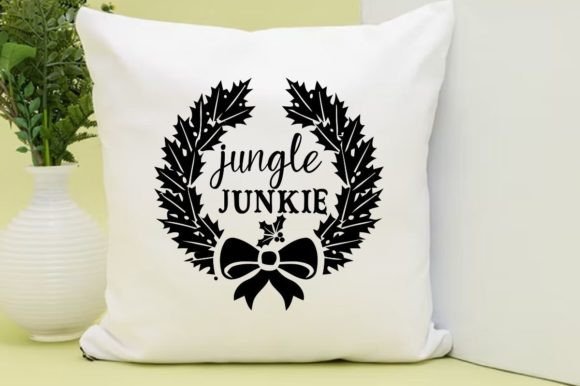 JINGLE JUNKIE, SVG: Festive Graphics for T-Shirt Designs
