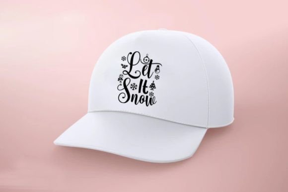 LET IT SNOW, SVG: Festive Graphics for Local Business Branding & T-Shirt Designs