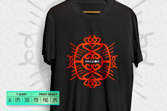 Passion Abstract Symmetric Art Design Graphics