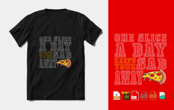 Pizza Lovers T-shirt Design