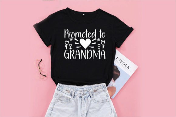 PROMOTED to GREAT GRANDMA SVG Graphics