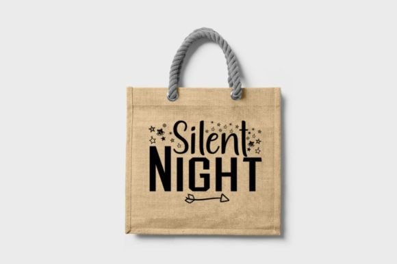 SILENT NIGHT, SVG: Premium Graphics for T-Shirt Designs