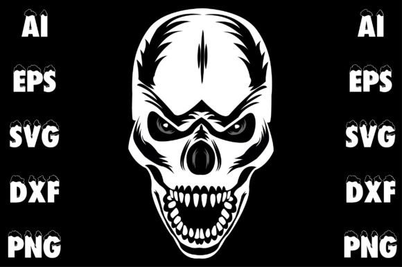 Skull Vector Art Graphics