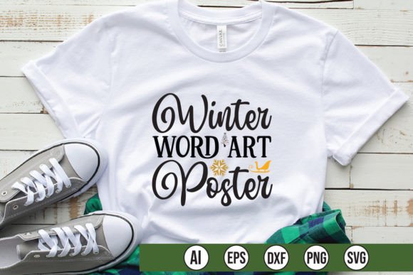 Winter Word Art Poster Review